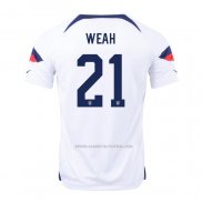 1ª Camiseta Estados Unidos Jugador Weah 2022