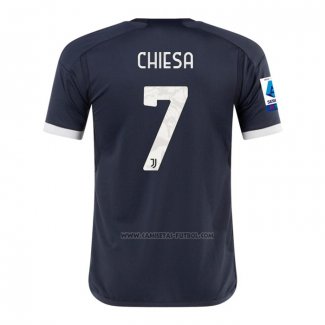 3ª Camiseta Juventus Jugador Chiesa 2023-2024