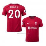 1ª Camiseta Liverpool Jugador Diogo J. 2022-2023