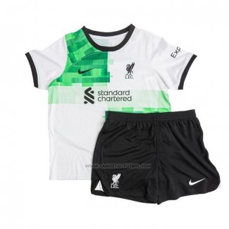 2ª Camiseta Liverpool Nino 2023-2024