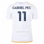 1ª Camiseta Los Angeles Galaxy Jugador Gabriel Pec 2025