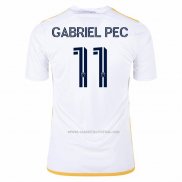 1ª Camiseta Los Angeles Galaxy Jugador Gabriel Pec 2025
