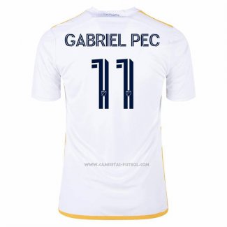 1ª Camiseta Los Angeles Galaxy Jugador Gabriel Pec 2025