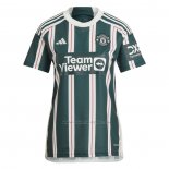 2ª Camiseta Manchester United Mujer 2023-2024