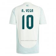 2ª Camiseta Mexico Jugador A.Vega 2024