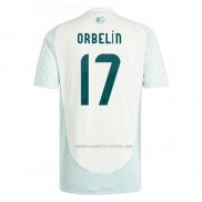 2ª Camiseta Mexico Jugador Orbelin 2024