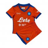 3ª Camiseta Napoli Nino 2021-2022