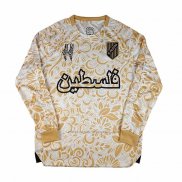 Camiseta Palestina Special Manga Larga 2025-2026 Amarillo