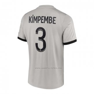 2ª Camiseta Paris Saint-Germain Jugador Kimpembe 2022-2023