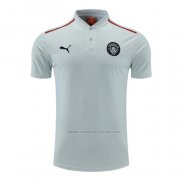 Camiseta Polo del Manchester City 2022-2023 Gris