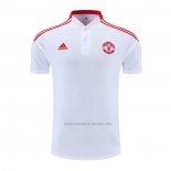 Camiseta Polo del Manchester United 2022-2023 Blanco