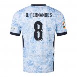 2ª Camiseta Portugal Jugador B.Fernandes 2022