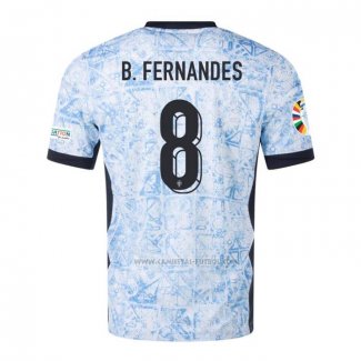 2ª Camiseta Portugal Jugador B.Fernandes 2024