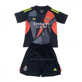 2ª Camiseta Real Madrid Portero Nino 2024-2025