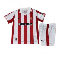 1ª Camiseta Sporting de Gijon Nino 2025-2026