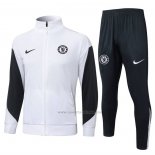 Chandal de Chaqueta del Chelsea 2025-2026 Blanco