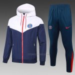 Chandal de Rompevientos del Paris Saint-Germain 2024-2025 Azul Blanco