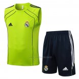 Chandal del Real Madrid Sin Mangas 2025-2026 Verde