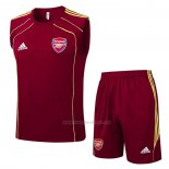 Chandal del Roma Sin Mangas 2025-2026 Rojo