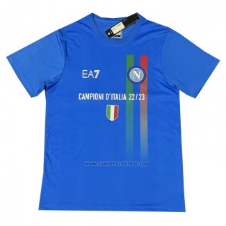 Tailandia Camiseta Napoli Special 2022-2023 Azul
