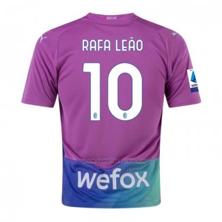 3ª Camiseta AC Milan Jugador Rafa Leao 2023-2024