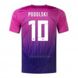 2ª Camiseta Alemania Jugador Podolski 2024