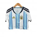 1ª Camiseta Argentina Mujer Corta 2026