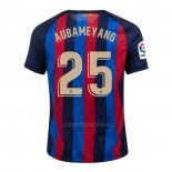 1ª Camiseta Barcelona Jugador Aubameyang 2022-2023