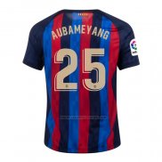 1ª Camiseta Barcelona Jugador Aubameyang 2022-2023