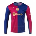 1ª Camiseta Barcelona Manga Larga 2024-2025
