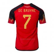 1ª Camiseta Belgica Jugador De Bruyne 2022