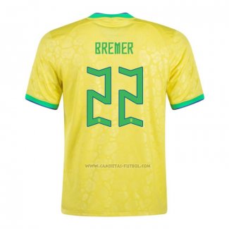 1ª Camiseta Brasil Jugador Bremer 2022
