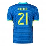 2ª Camiseta Brasil Jugador Endrick 2024