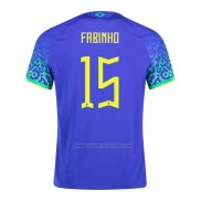 2ª Camiseta Brasil Jugador Fabinho 2022