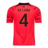1ª Camiseta Corea del Sur Jugador Kim Min-Jae 2022