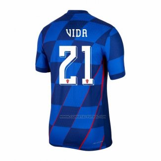 2ª Camiseta Croacia Jugador Vida 2024