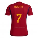 1ª Camiseta Espana Jugador Morata 2022