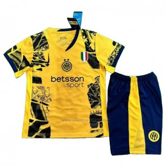 3ª Camiseta Inter Milan Nino 2024-2025