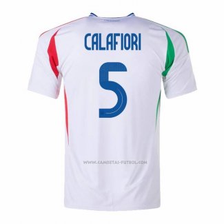 2ª Camiseta Italia Jugador Calafiori 2024-2025