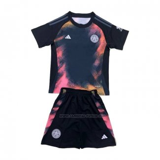 2ª Camiseta Leicester City Nino 2024-2025