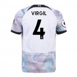 2ª Camiseta Liverpool Jugador Virgil 2022-2023