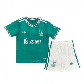 3ª Camiseta Liverpool Nino 2025-2026