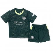 4ª Camiseta Manchester City Nino 2025-2026