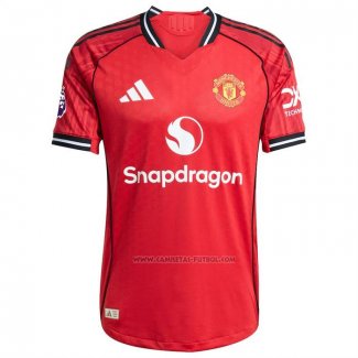 1ª Camiseta Manchester United Authentic 2025-2026