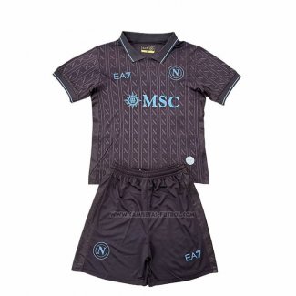 3ª Camiseta Napoli Nino 2025-2026
