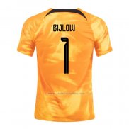 1ª Camiseta Paises Bajos Jugador Bijlow 2022