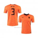 1ª Camiseta Paises Bajos Jugador De Ligt 2020-2021