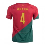 1ª Camiseta Portugal Jugador Ruben Dias 2022