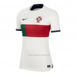 2ª Camiseta Portugal Mujer 2022
