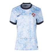 2ª Camiseta Portugal Mujer 2024